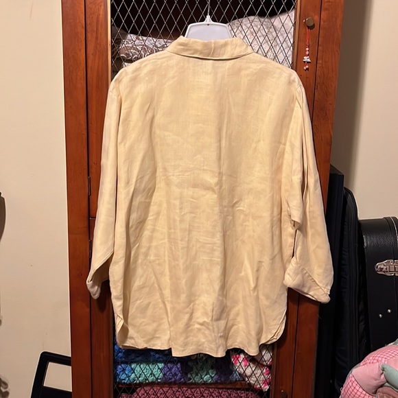 SAB linen top - Picture 3 of 3